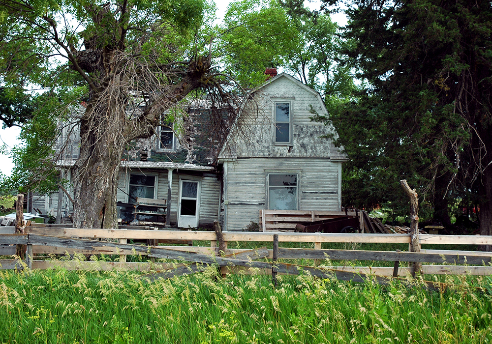 old farm house