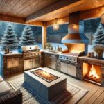 outdoor kitchen