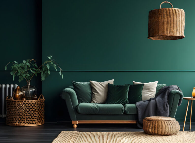 The Elegance of Dark Green Paint: Transforming Your Space with a Timeless Hue